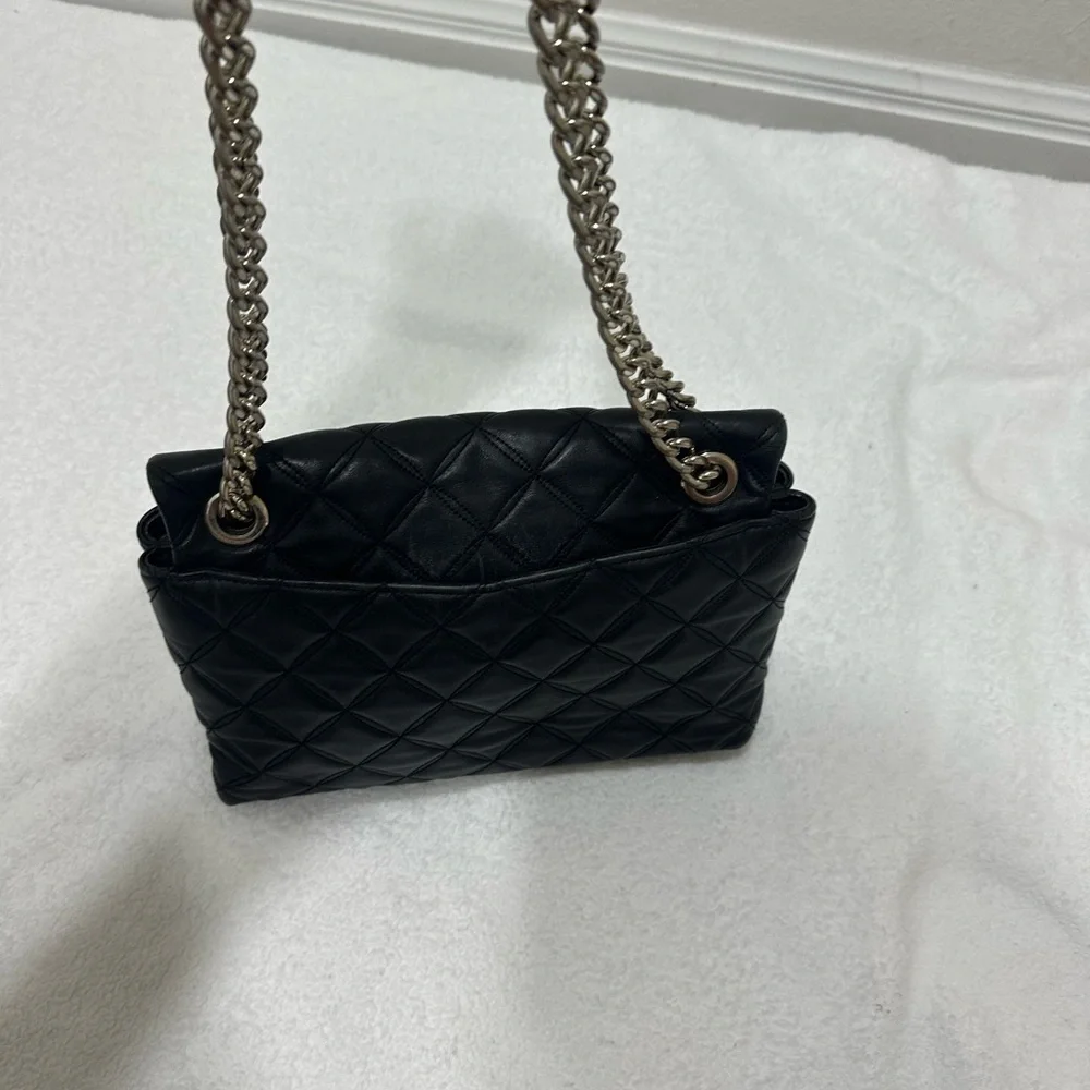 Kate Spade Black Natalia Quilted Leather Crossbody Bag